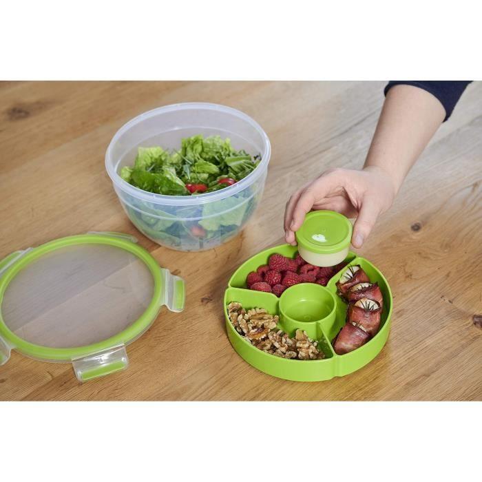 Emsa boîte à salade clip &amp; go 2,6l