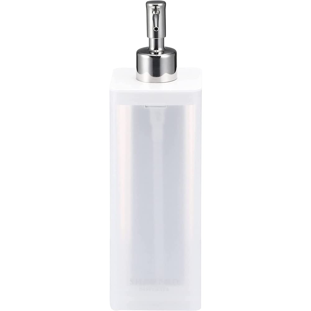 Yamazaki Magnetic Dispenser MIST of Magnetic Refill Bottles for Shampoo and 4485 and 4486 Two-Way (Set 2) Conditioner, Clear,