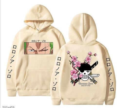Anime Harajuku Printed Hoodie Autumn And Winter Fashion Men'S And Women'S Long-Sleeved Sweater Pullover