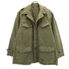 FRENCH ARMY 60s Late Cotton Twill Vintage M-47 Field Jacket 26 Military Men's Used