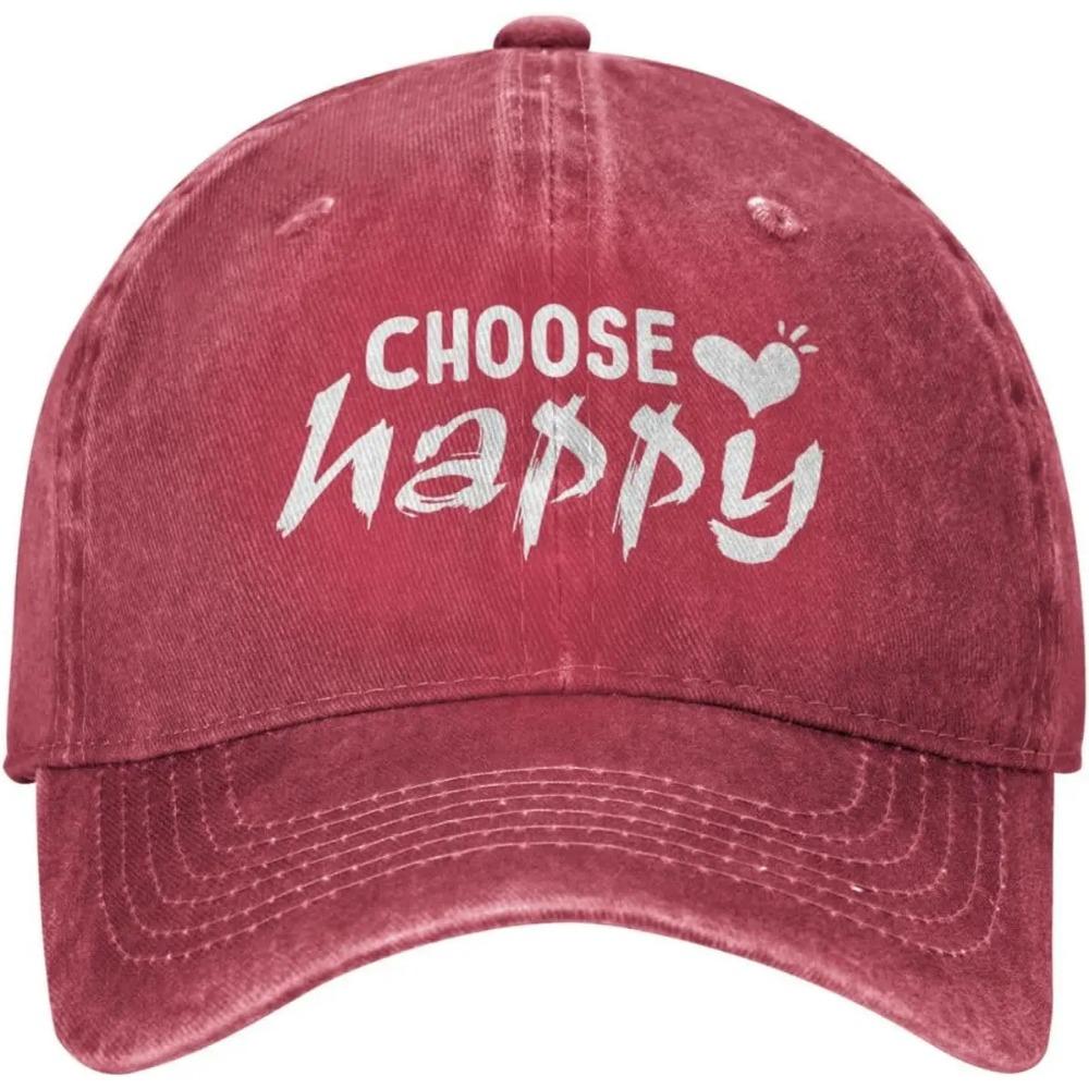 Workout Hats for Men Chooses Happy Retro Hat for Women Baseball Hats One Size Trucker Hat