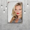 kate moss Decor Poster Vintage Tin Sign Metal Sign Decorative Plaque for Pub Bar Man Cave Club Wall Decoration