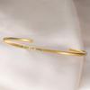 Custom Name Text Bangle Personalized Any Message Bracelet Engrave Text Cuff for Women Men Friend Stainless Steel Jewelry Gift