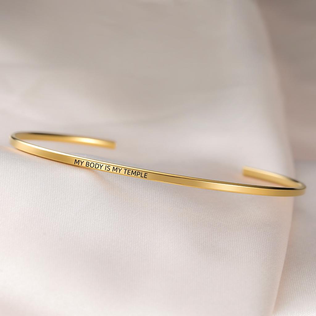 Custom Name Text Bangle Personalized Any Message Bracelet Engrave Text Cuff for Women Men Friend Stainless Steel Jewelry Gift