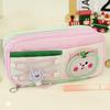 Aesthetic Cute Girls Pencil Case 9 Layer Bag Organizer Box Kawaii School Cases Pouch  Office