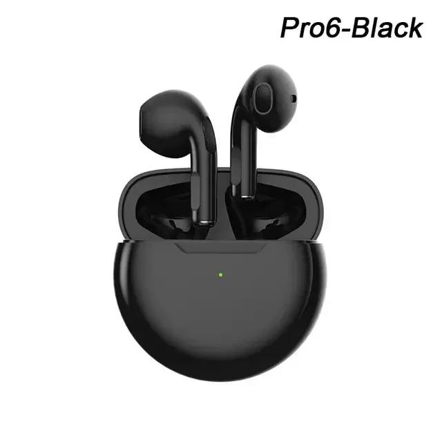 Air Pro6 Bluetooth Kopfhörer Tws Ohrhörer Bluetooth Drahtlos Bluetooth Headset Pods EarPods Drahtlose Kopfhörer Pro 6 Ohrstöpsel