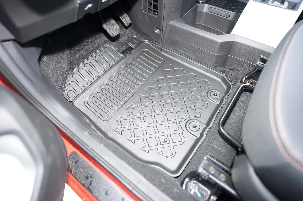 TPE floor mats for Dacia Sandero III & Stepway III 2021