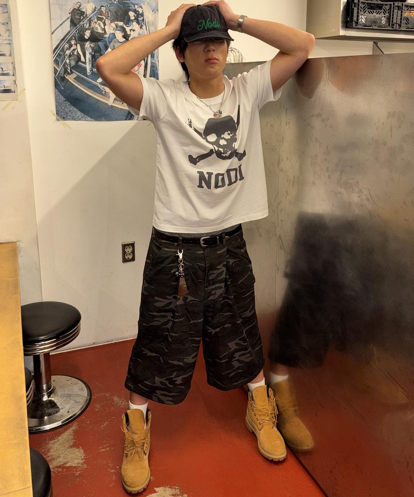 Nodi Dead Sound Society Camo Bermuda Pants