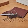 Guitar Nut File Set Home Repair Alloy Steel for Luthiers, Guitarists, Workshop