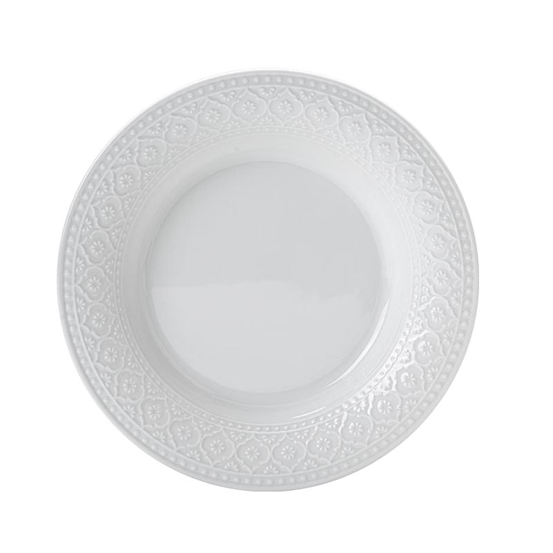 

NINE CRANES Nordic Bone China Dinner Plate
