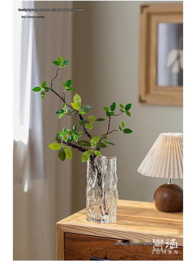 Bionic Begonia: Artificial Luxury Green Plant Dining Table Decoration