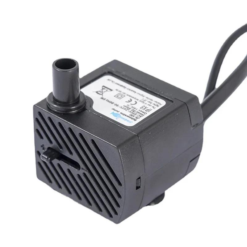 3W/5W Submersible Aquariums Water Pump with 4 RGB LED Lights Adjustable Flow Ponds Fountains Hydroponics Fish Tank Decoration