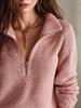 Women's Autumn/Winter Loose Lapel Knit Pullover