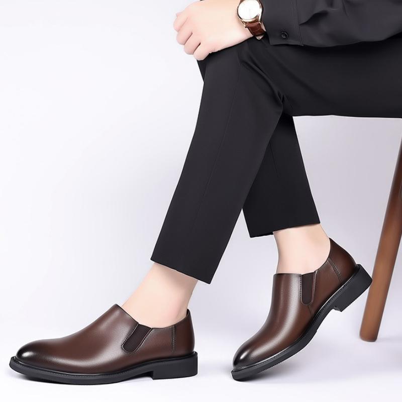 Fashion Italian Formal Shoes Mens Dress Shoes Business Leather Eleganti Wedding Dress Man Oxford 2025 for Men Office Scarpe