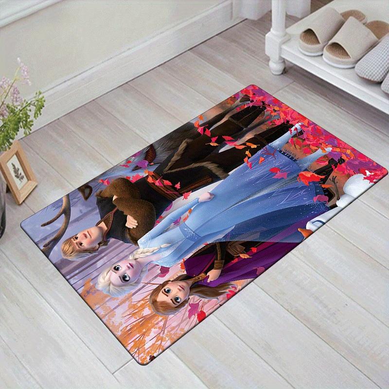 

1pc Frozen Carpet Area Rug, Bedroom, and Playroom - Durable, Stain-Resistant, and Easy To Clean, Living Room, Laundry Room, Home Decor, Chri 60cm by 90cm