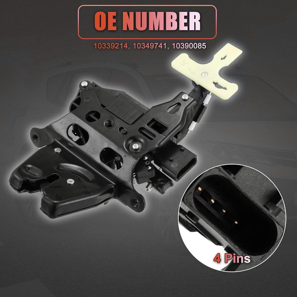 Car Rear Liftgate Lock Actuator Trunk Latch 10349741 10390085 for Buick Lucerne 2006-2011 for Cadillac DTS 2006-2011 Chevy Impala 2006-2013 Tailgate