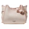 Kate Spade Fabric Handbag Mini Women's Pearl Powder KN646