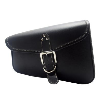 Waterproof Motorcycle Faux Leather Luggage Storage Left Right Side Saddle Bag
