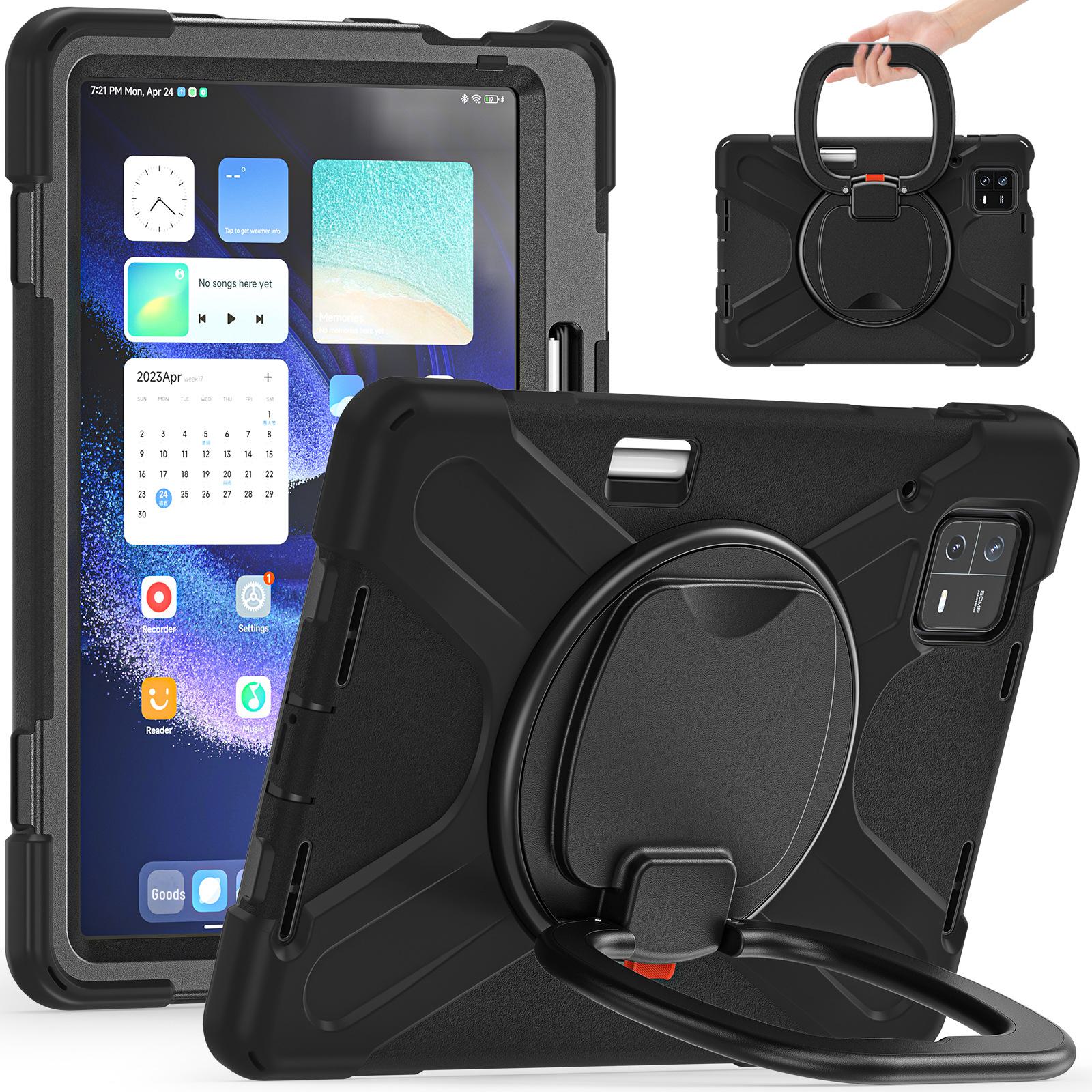 

Защитный чехол для планшета на стену для кухни Mi Pad 6/6 Pro 2023: Трехслойная защита от падений Mi Pad 6/6 Pro 2023 with shoulder strap красный