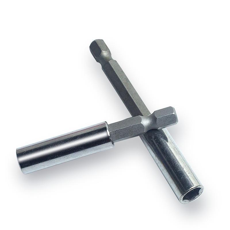 Electric Drill Magnetic Hexagonal Extension Rod 6.35mm 1/4 Self-Locking Connector