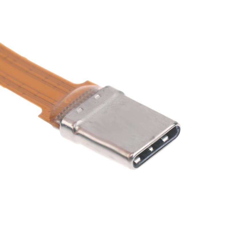 1 Pezzo Impermeabile Ip67 Ip68 Tipo C Femmina a Maschio Pfc Cavo Piatto 3.1 Filettato Tipo Type-C 3.1