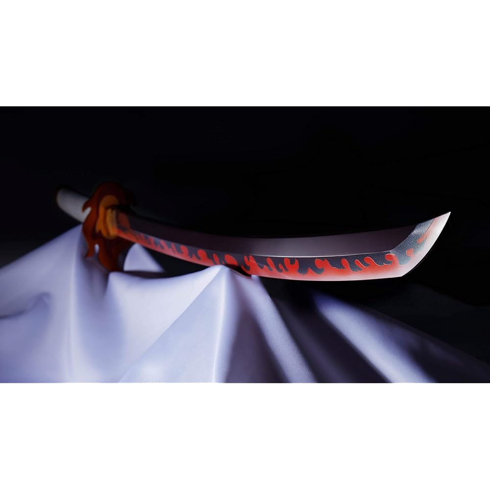 Tamashi Nations Bandai Spirits Demon Slayer Nichirin Sword Kyojuro Rengoku Collectible Prop Replica