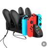 Para Nintendo Switch Nitendo Swich Dock Suporte Estação de Carregamento Docking Station Acessório Base Controle de Jogo Console Suporte Controle