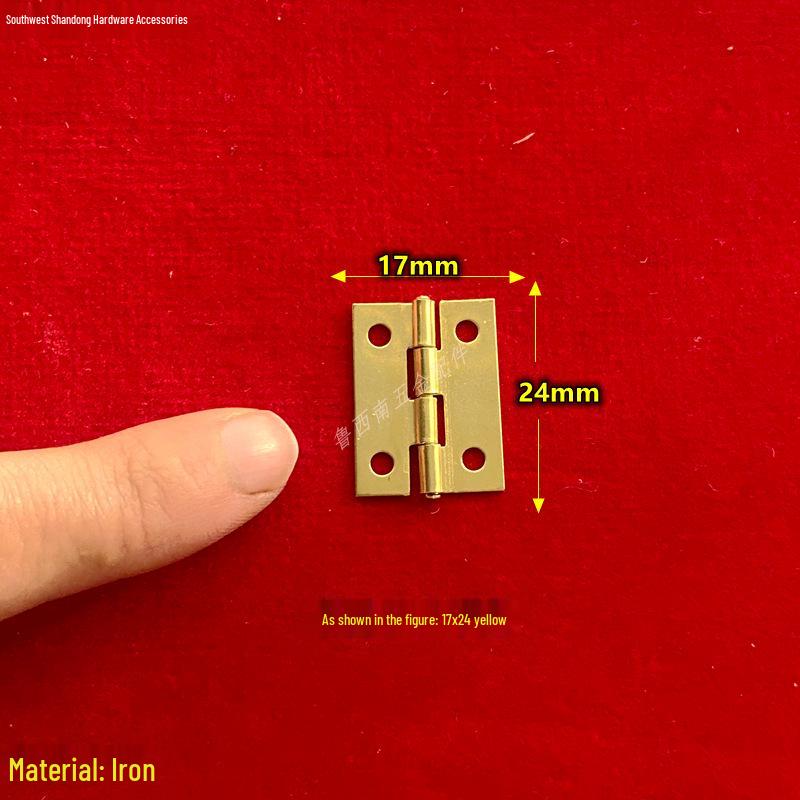 Mini Folding Hinges for Small Wooden Jewelry Boxes