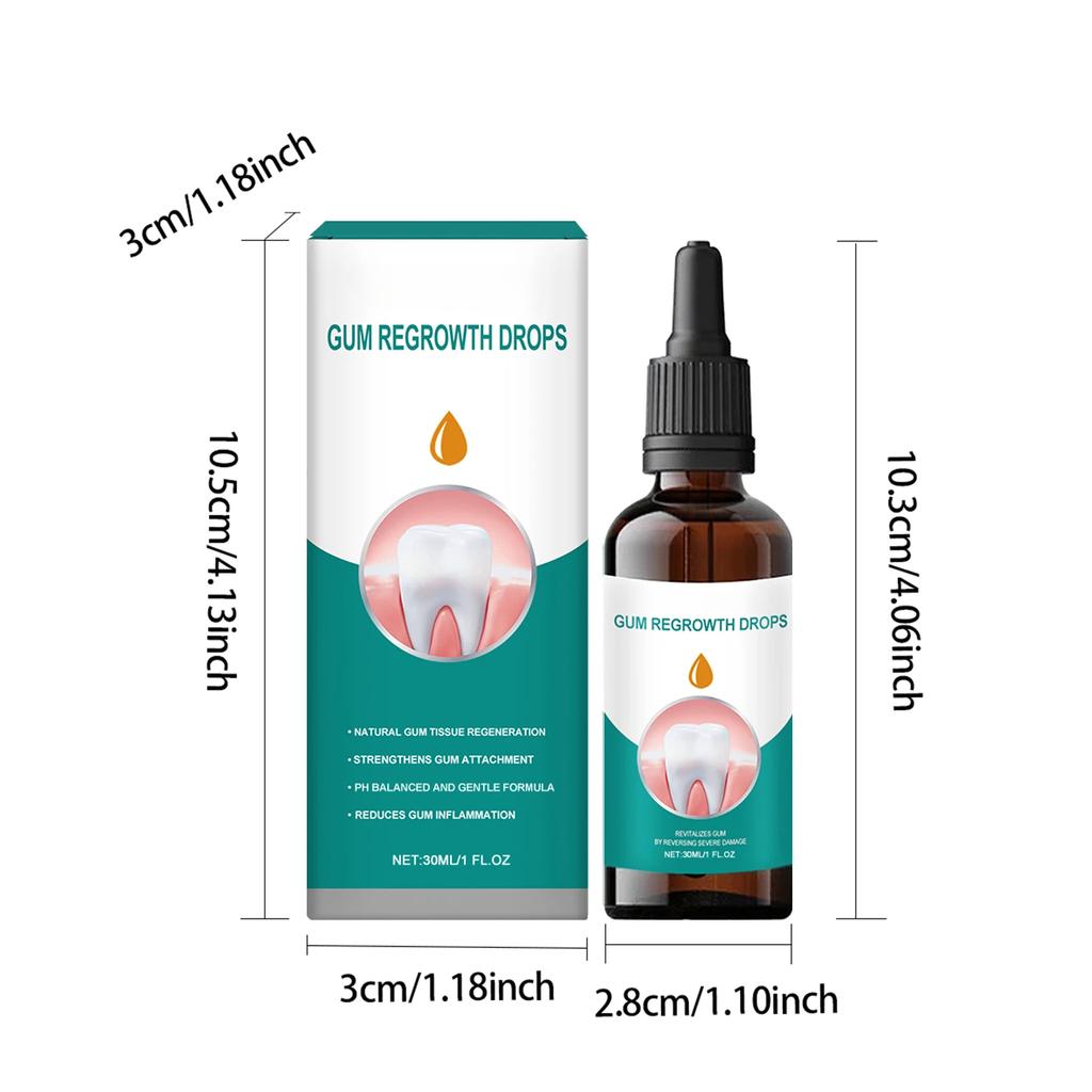 Gingival Repair Drops Quickly Repair of Cavities Caries Teeth Whiten Remove Yellow Plaque Stains Relieve Gums Decay Toothpaste