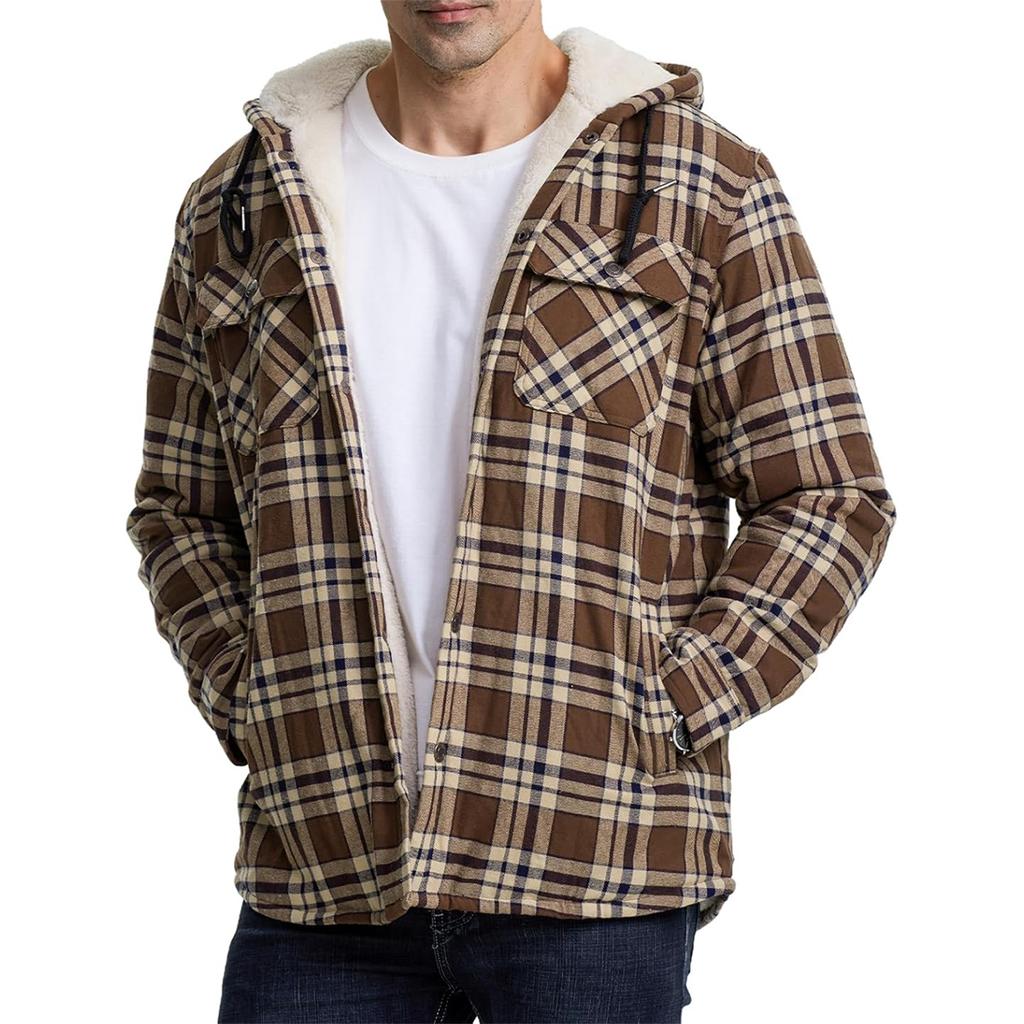 Men'S Zipper Jacket, Casual Retro Long Sleeved Cardigan Jacket