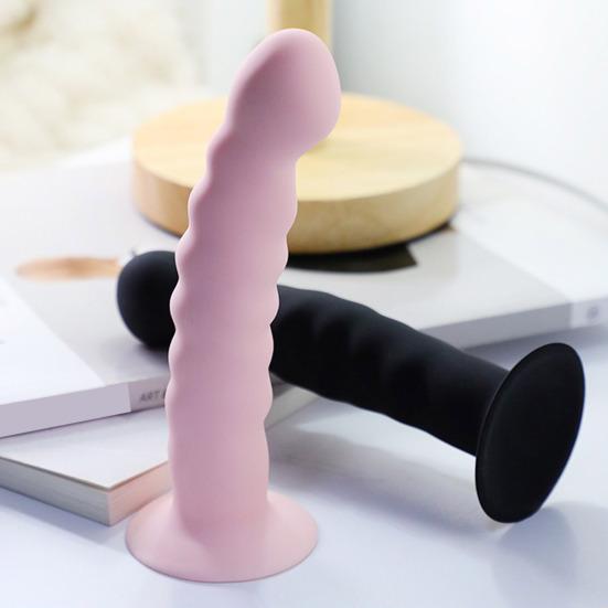 5.5'' Silicone Anal Butt Stopper, Soft Long Anus Dilator, Anal Trainer Dildo, Adult Sex Toys with Suction Cup for Female G-spot Stimulator, Male