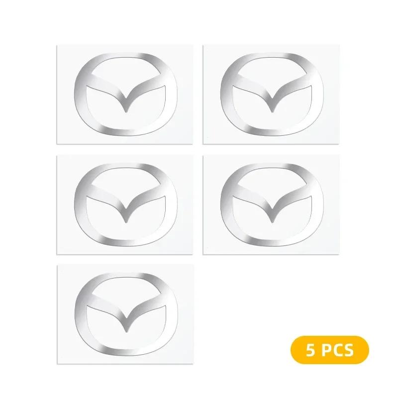 3D Metall Auto Emblem Logo Dekorative Aufkleber Plakette Decal Innenraum Styling Für Mazda 3 Alexa CX-30 CX30 CX5 CX 5 CX-5 CX8 CX9 CX4