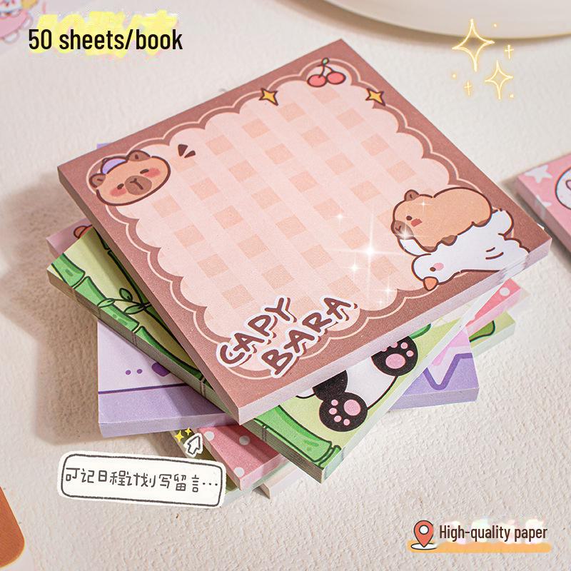 Sticky Notes for Students, Cute Girls, & Office Use - Reusable N-Times Notepads