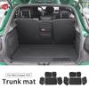 Car Trunk Mat For Mini Cooper F65 Rear Seat Backrest Protective Pad Trunk Mat Anti-Kick Pad Car Interior Accessories