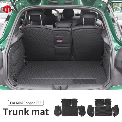 Mini Cooper F65 için Araba Bagaj Matı Arka Koltuk Sırtlığı Koruyucu Ped Bagaj Matı Tekme Önleyici Ped Araba İç Aksesuarları