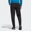 Adidas Knitted Sweatpants Men's Black Moderate Cuffed Pants DU1148