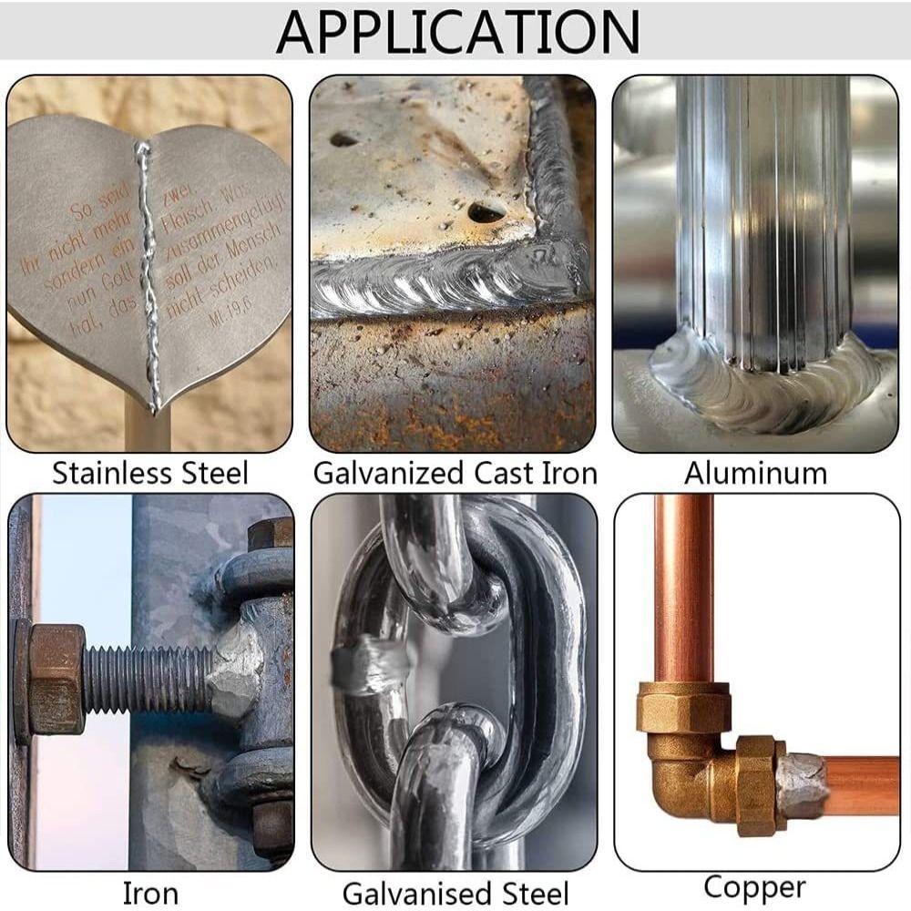 Low Temperature Welding Rods Straight Hard Aluminium Welding Electrodes  Easy Welding