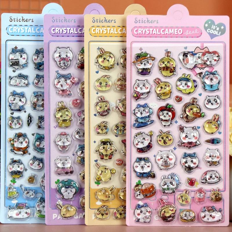 4-20Pcs High-Quality 3D High-Quality Japanese High-Quality Style High-Quality Solid High-Quality Crystal High-Quality Epoxy High-Quality Embossed