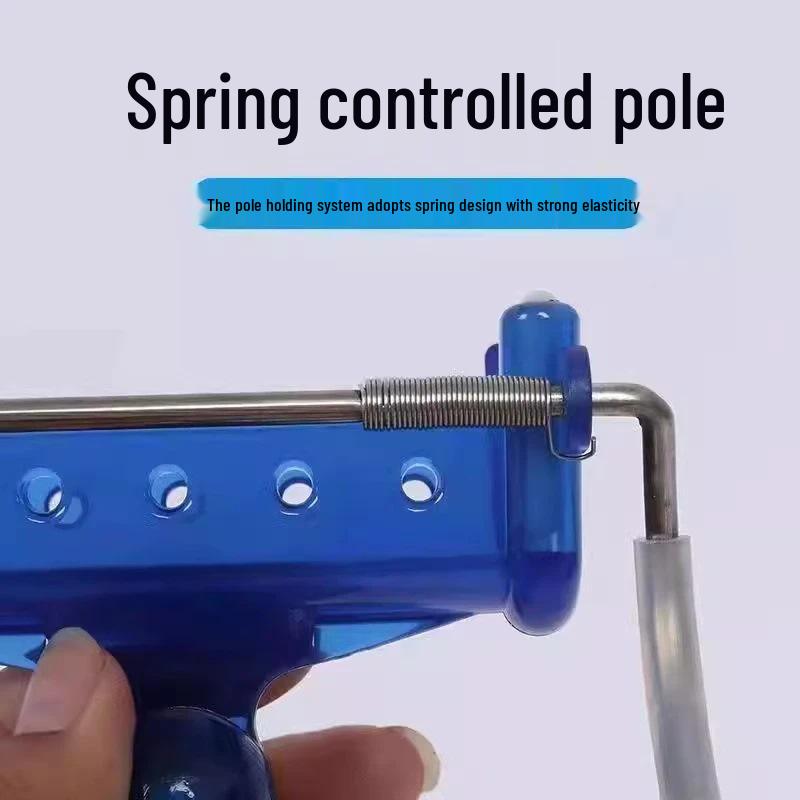 Self-locking Fishing Rod Holder: Dual-use Elastic Cannon Stand with Multi-position Insert & Newcomer 5 Yuan Discount