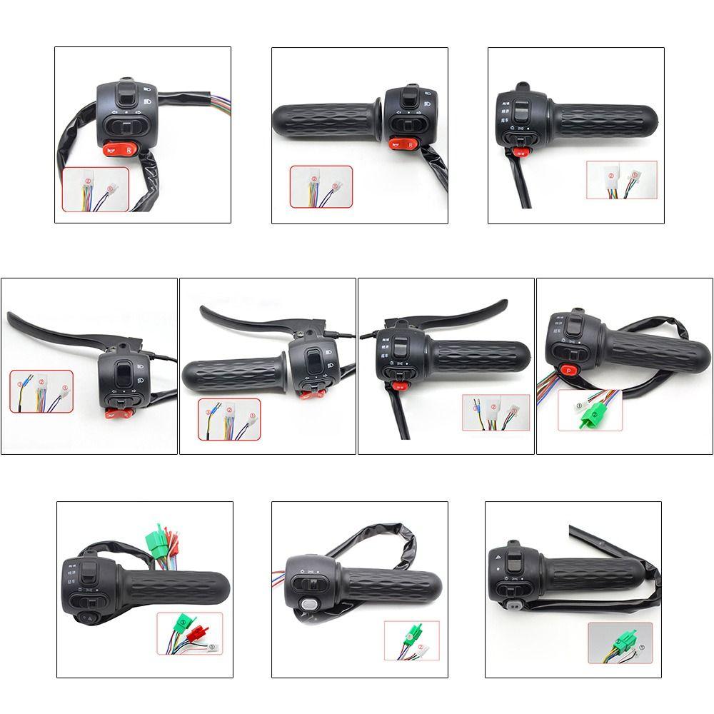 Vehicle Parts Brake Handle Combination Switch Handle Seat Integrated Switch Button Rotary Handle