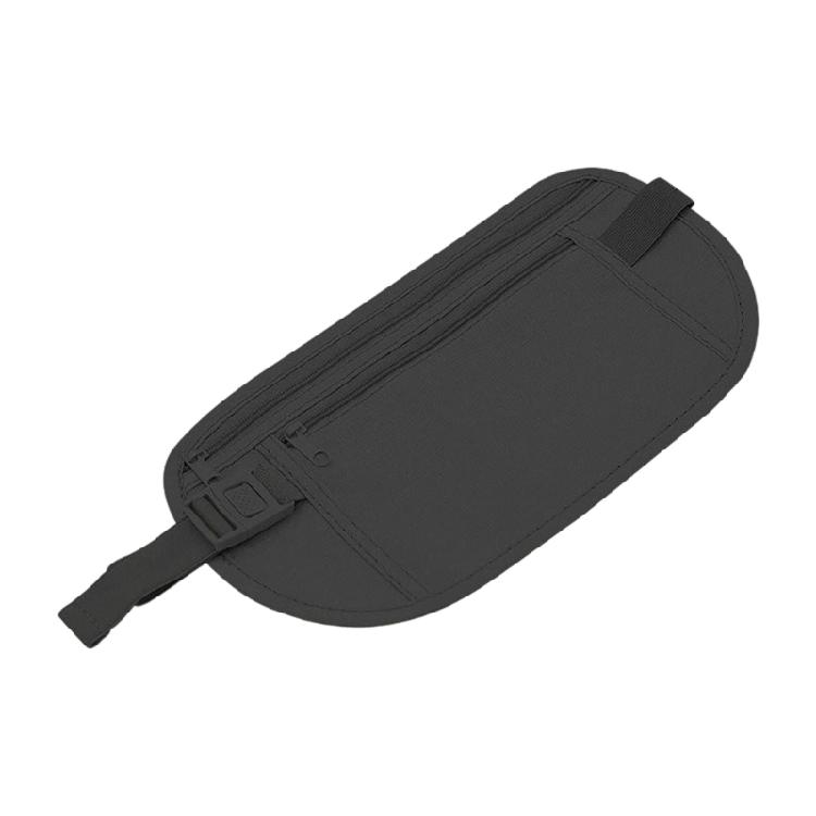 Тонкий беговой пояс-сумка поясная сумка для хайкинга велоспорта тренировок пояс для бегунов держатель для денег и телефона в путешествии подарки чёрный 565₽