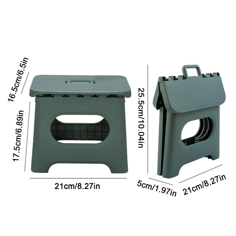 Japanese-style Portable Household Folding Stool Kids Child Plastic Stool Outdoor camping fishing stool