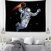 Astronaut Space Tapestry Cartoon Astronaut Tapestry Wall Hanging Bedroom Living Room Kitchen Decoration for Kids Boys Girls Gift