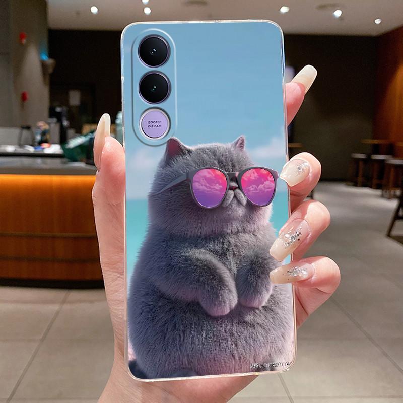 Casing For Vivo V70 FE V70FE 5G V2550 Phone Case Aesthetic Luxury Cute Cool Boys Girls Soft Silicone Transparent TPU Cover Shell
