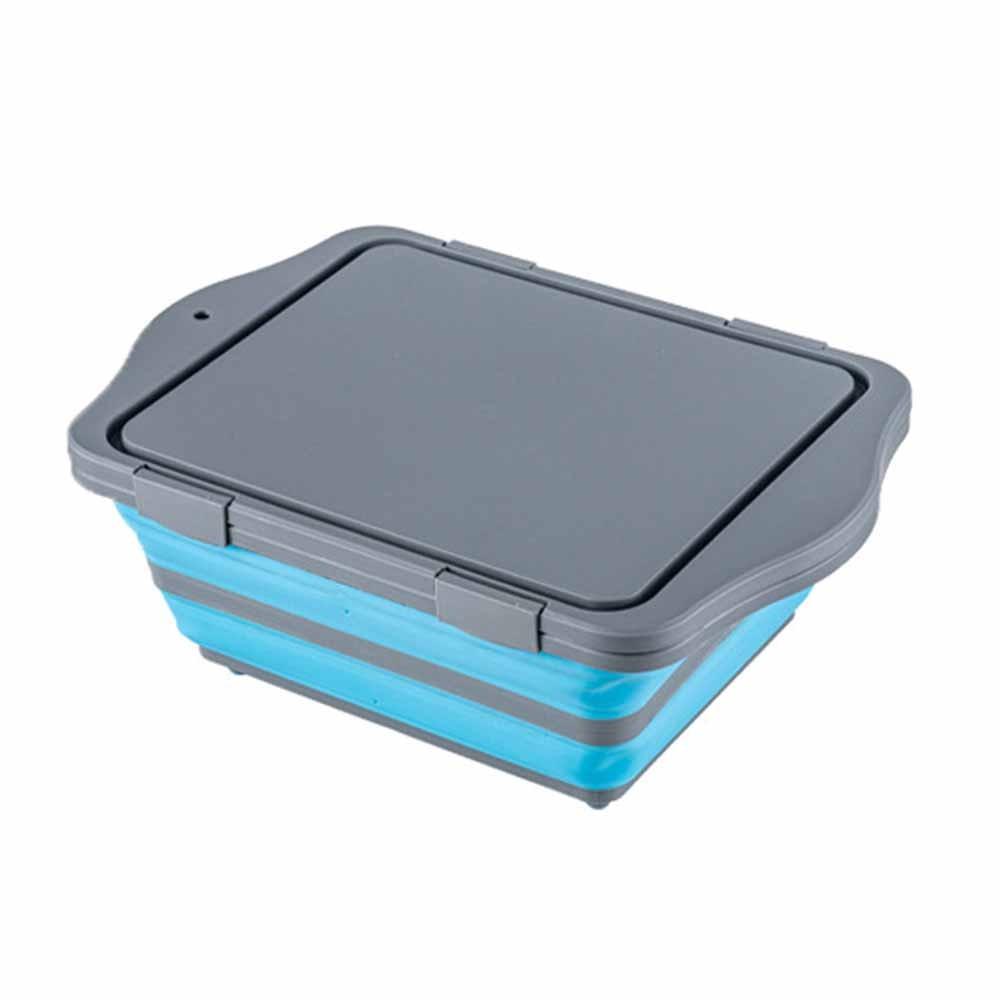 3 in 1 Folding Vegetable Board BPA Free Fruit Basket Collapsible Cutting Board  Household