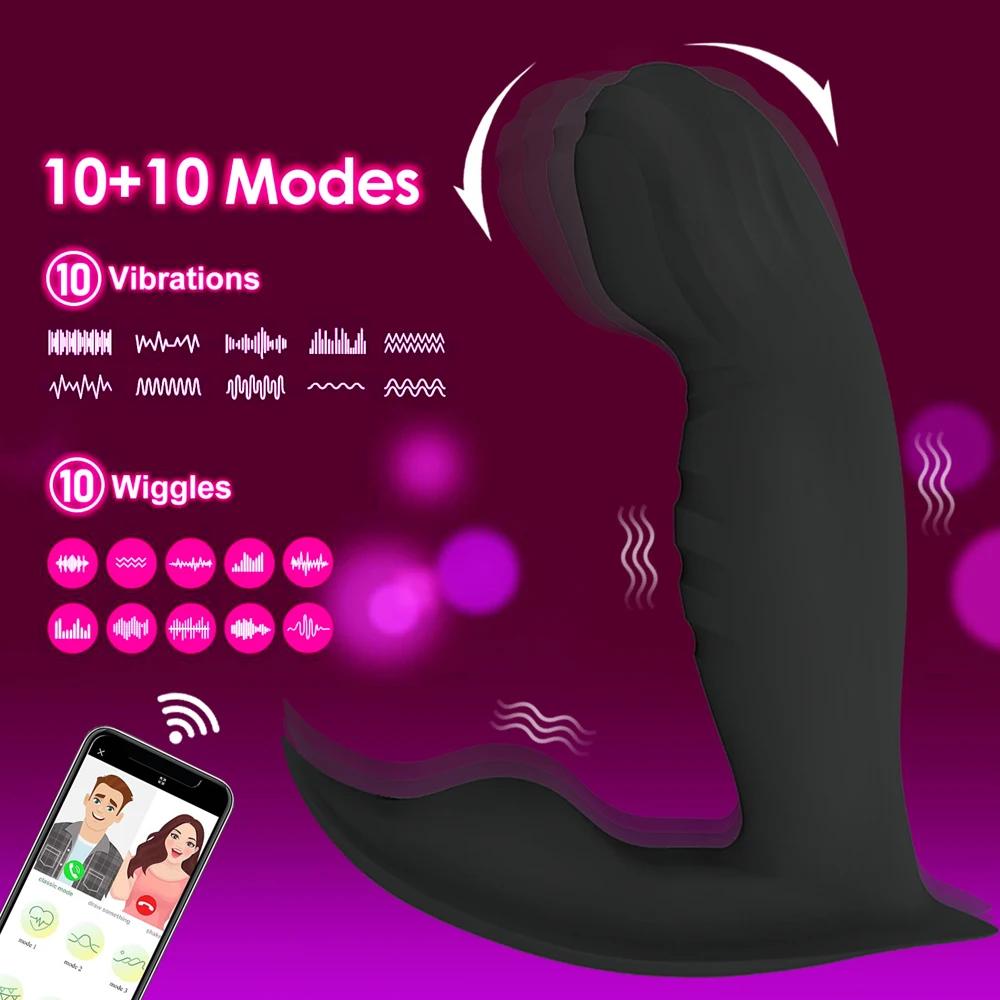 Vibrator Female Wireless APP Vibrators For Women G Spot Wearable Clitoral Stimulator Masturbator Toys For Adults 18