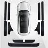 Car Door Sill Sticker Pasting Protective For Lynk & Co 03 06 Car Trunk Threshold Strip Anti Scratch Waterproof Protective Film