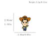 Creative Cartoon Princess Fairy Brooch - Cute Anime Metal Badge Accessory