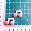 Musical Note Star Resin Accessories: Phone Case, Hair Clip, Tie, Keychain, Sticker