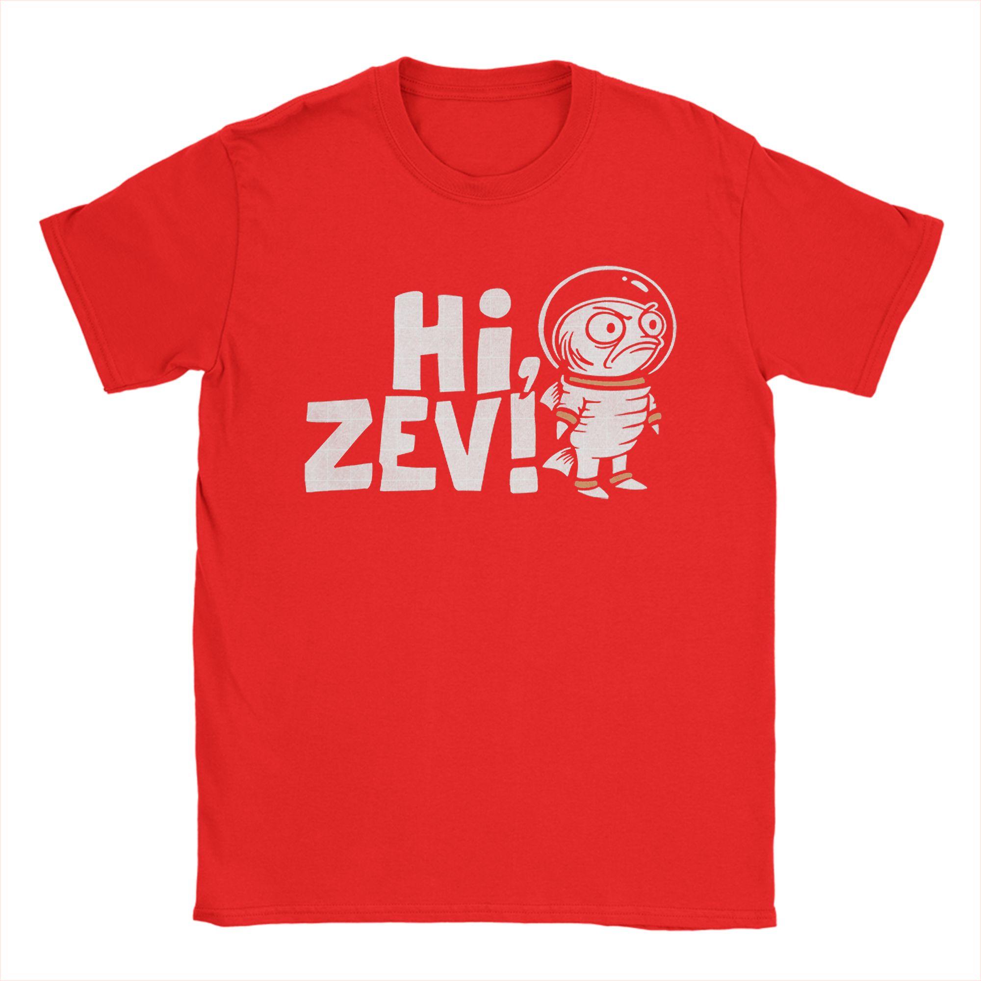 

Novelty Dungeon Crawler Carl Hi Zev TShirt Men Crewneck Pure Cotton T Shirt Short Sleeve Tees Gift Idea Clothing S